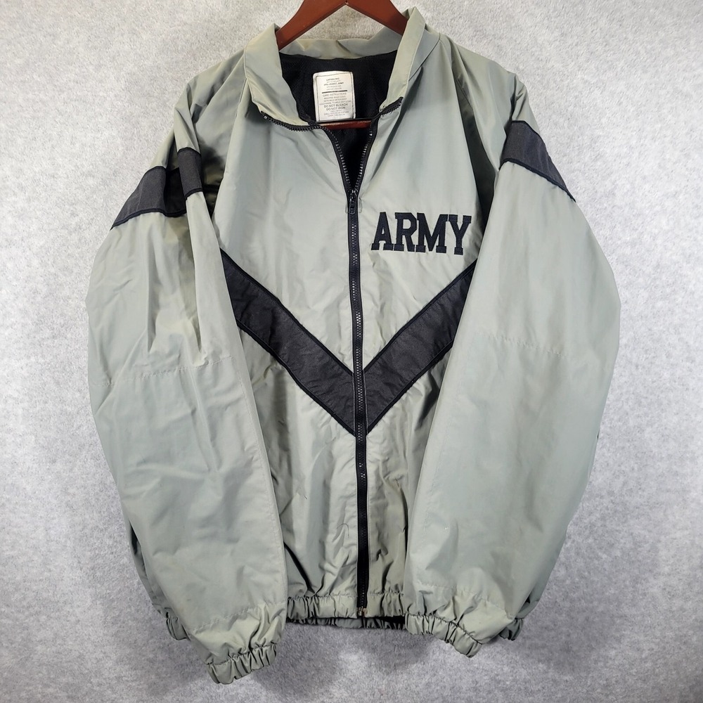 Army Citadel Academy Large Nylon Jacket Very Nice